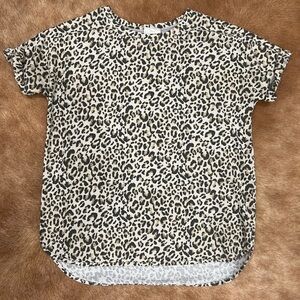 Wonderly Animal Print Blouse